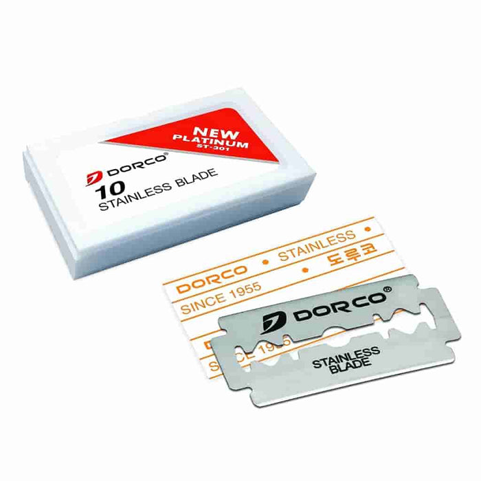 Dorco Double Edge Razor Blades – Red | 100 Pack - BUYBARBER.COM