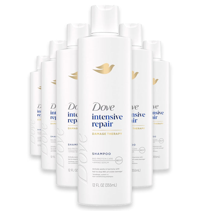 Dove - Shampoo Intensive Repair Damage Therapy - 12 Oz - 6 Pack
