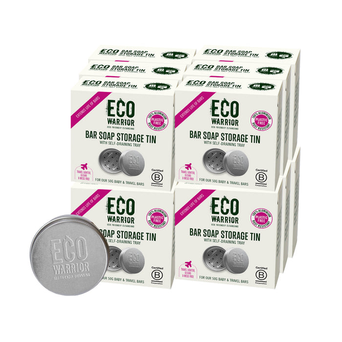 Eco Warrior Mini Bar Soap Storage Tin - Case of 12