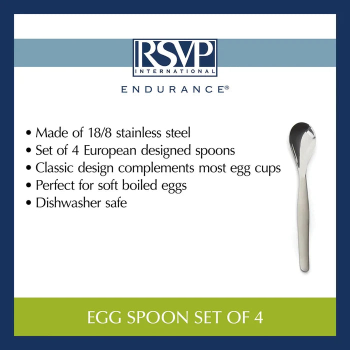 Egg Spoons 4ct