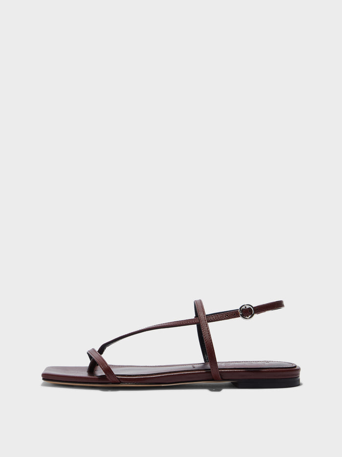 Ella Square-Toe Sandals