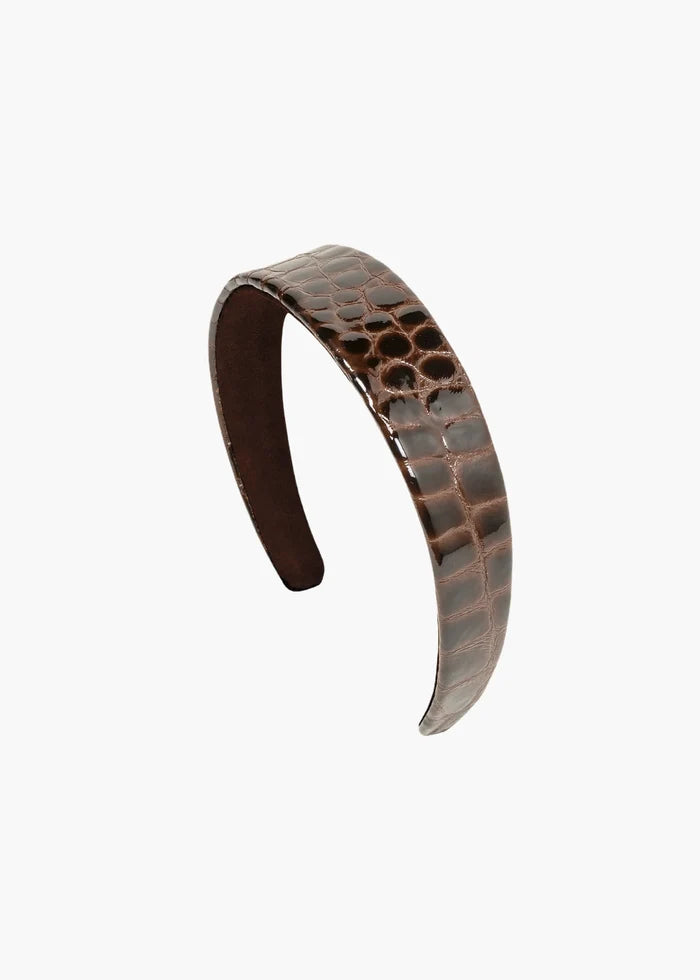 brown croc
