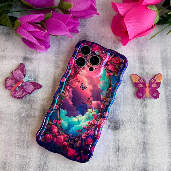 Enchanted Skies Wavy Luxe MagSafe Case for iPhone â â¨ Features & Benefits Wavy Luxe Edge Design â Sculp