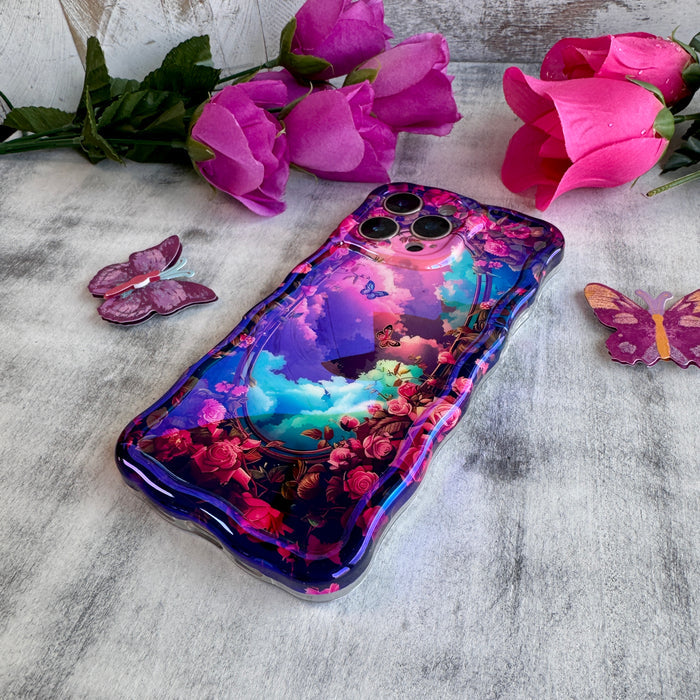 Enchanted Skies Wavy Luxe MagSafe Case for iPhone â â¨ Features & Benefits Wavy Luxe Edge Design â Sculp