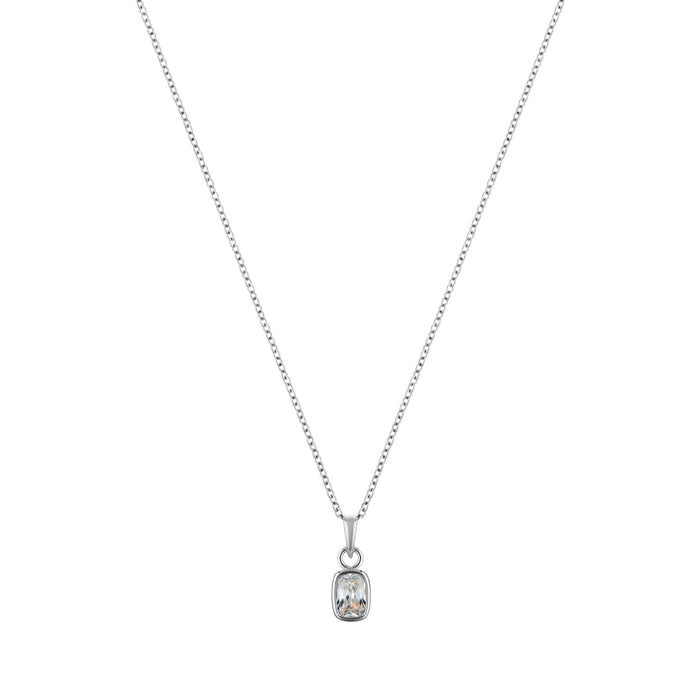 Enigma sterling silver necklace