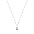Enigma sterling silver necklace