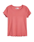 Epic Threads Big Girls Lettuce Edge Ribbed Knit Top