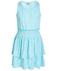 Epic Threads Big Girls Retro Ice Cream-Print Smocked Dress - Refreshing Teal