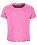 Epic Threads Big Girls Solid-Color Textured T-Shirt- Juicy Pink
