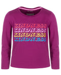 Epic Threads Girls Kindness Graphic T-Shirt- Magenta Purple u