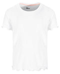 Epic Threads Girls Solid-Color Textured T-Shirt - Bright White