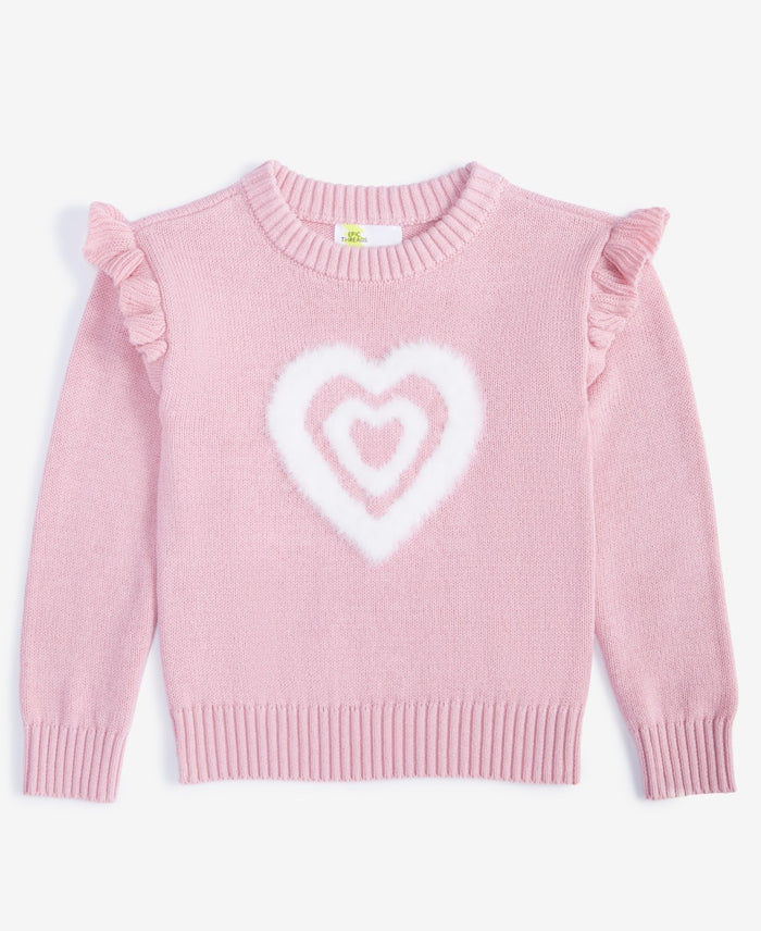 Epic Threads Toddler Girls Heart Crewneck Sweater