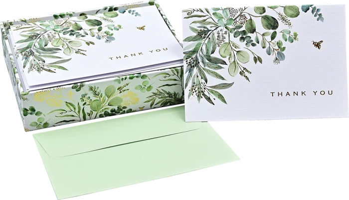 Eucalyptus Thank You Notes