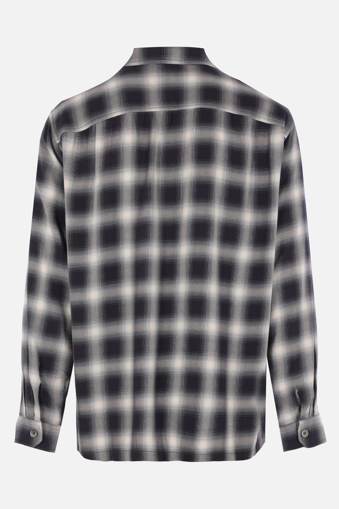 Every shirt in check viscose