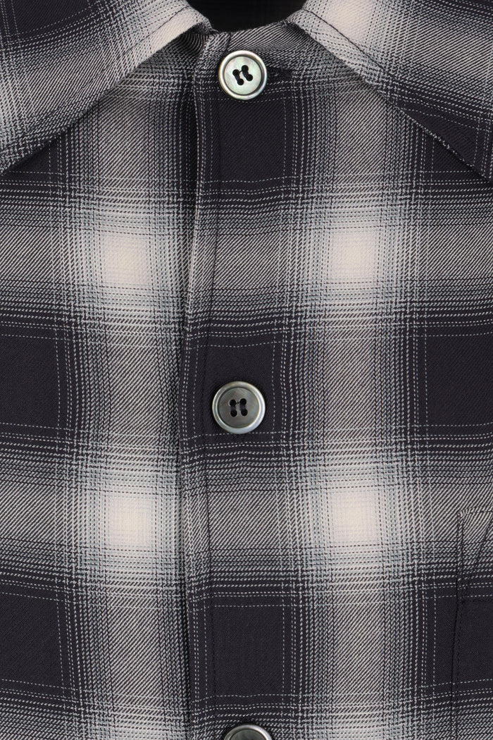 Every shirt in check viscose