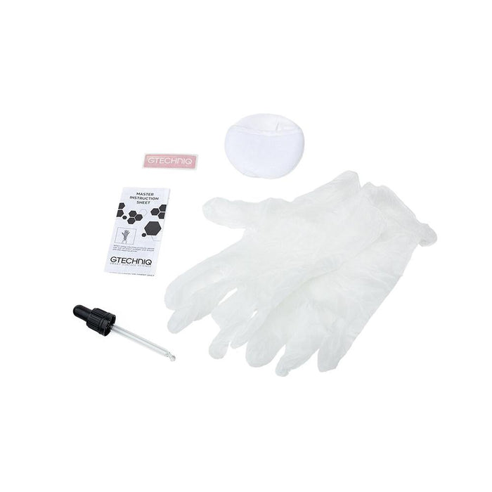 Gtechniq EXOv5 & C1 Crystal Lacquer Kit Contents