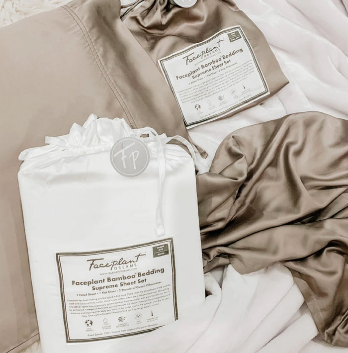 Faceplant Bamboo® Supreme Sheet Set–White