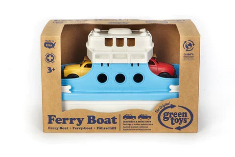 Ferry Boat With Cars