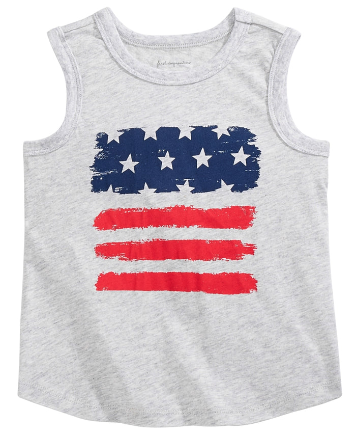 First Impressions Baby Boy Flag Tank
