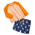 First Impressions Baby Boys 2-Pc. Toucan Stripe Swim Shirt & Shorts Set