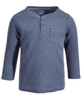 First Impressions Baby Boys Thermal Henley Shirt