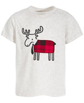 First Impressions Mix and Match Baby Boy Short Sleeve Elk Tee