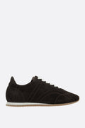 flex suede sneakers