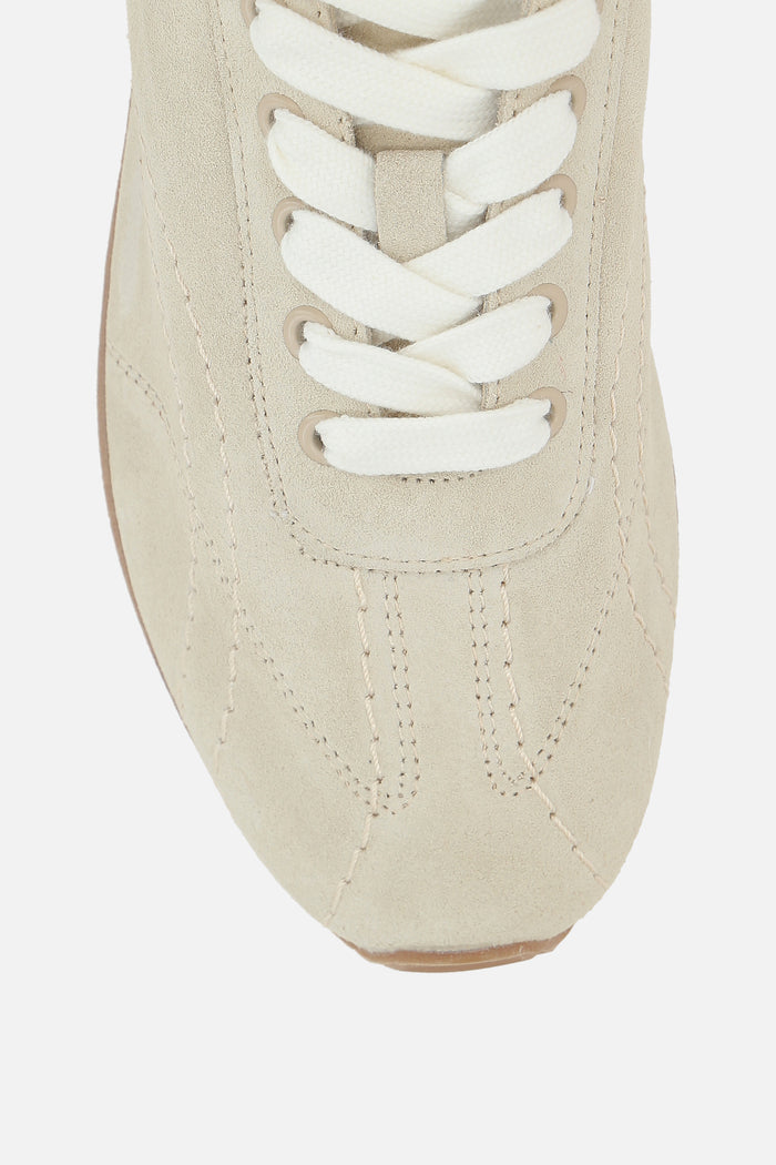 flex suede sneakers