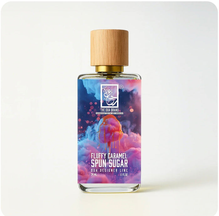 Fluffy Caramel Spun Sugar - The Dua Brand