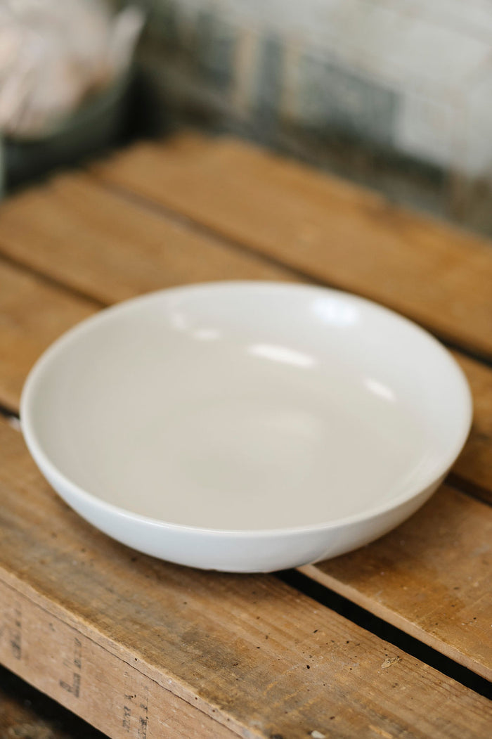 FN Pasta Bowl, Rustic White