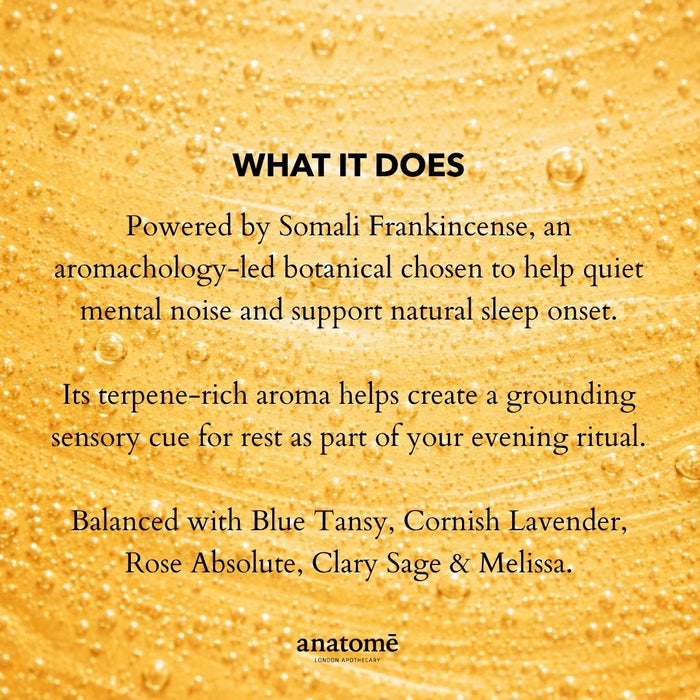 Overactive Mind Sleep Oil & Sleep Supplement – Somali Frankincense - anatomē