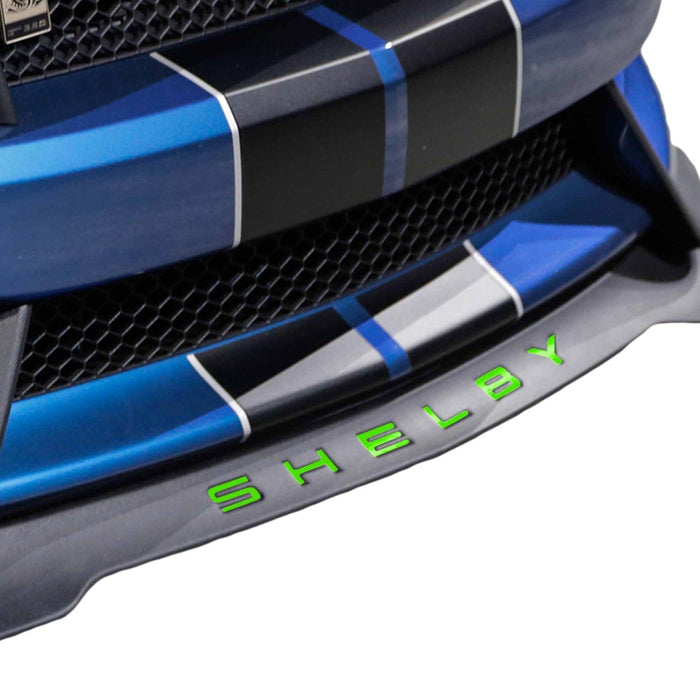 Front Splitter Inserts Vinyl Decal Stickers Fits Ford Mustang Shelby GT350 2015 - 2020 - Bogar Tech Designs