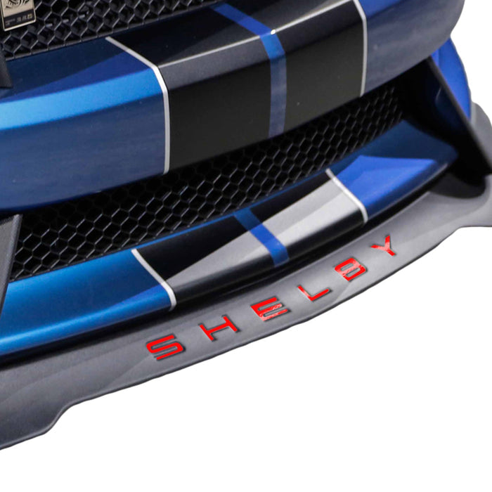 Front Splitter Inserts Vinyl Decal Stickers Fits Ford Mustang Shelby GT350 2015 - 2020 - Bogar Tech Designs