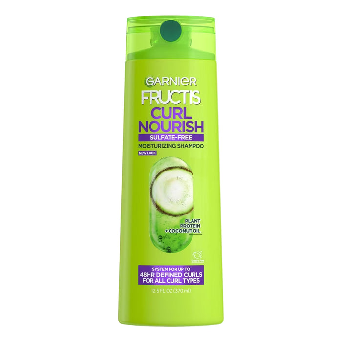 Garnier Fructis Curl Nourish Sulfate Free Shampoo 12.5 oz - 6 Pack
