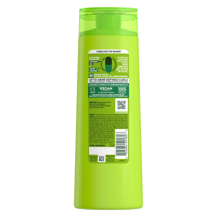 Garnier Fructis Curl Nourish Sulfate Free Shampoo 12.5 oz - 6 Pack