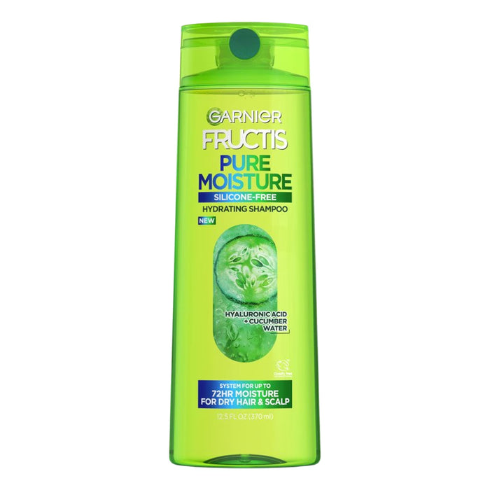 Garnier Fructis Pure Moisture Shampoo, 12.5 oz - 6 Pack