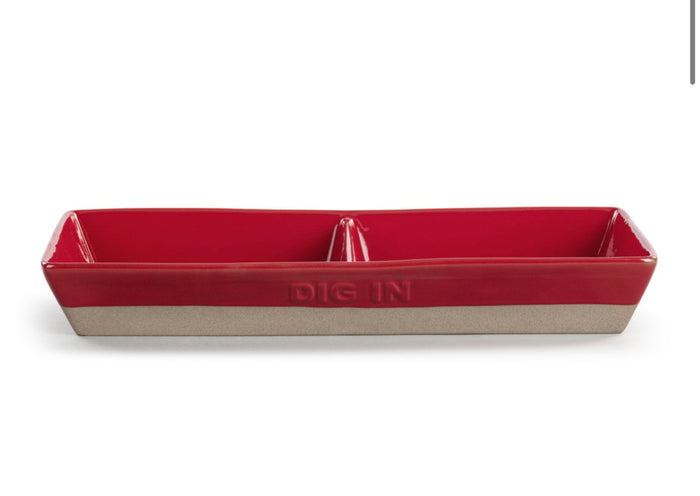 Gather Round Divided Serve Dish