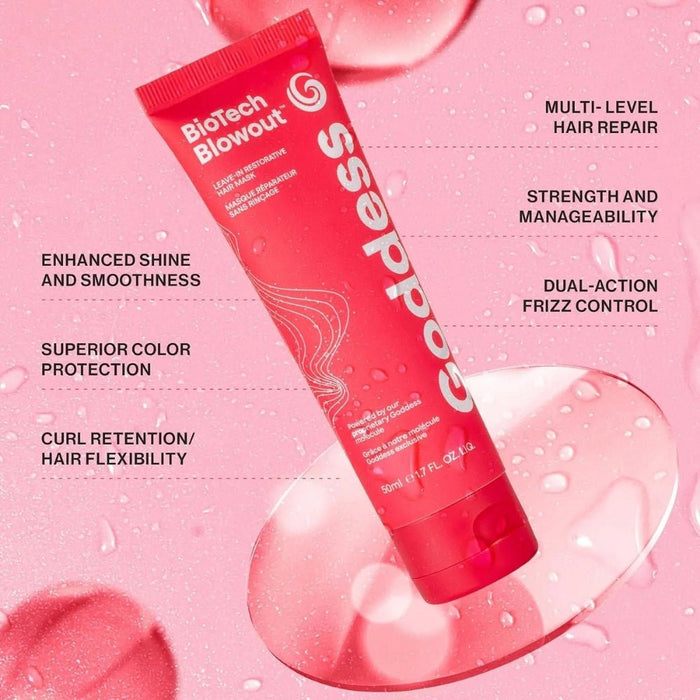 Goddess Biotech Blowout™ Leave in Restorative Hair Mask 50ml - Beauty Tribe