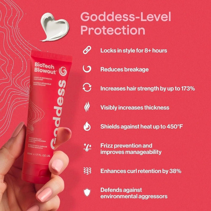 Goddess Biotech Blowout™ Leave in Restorative Hair Mask 50ml - Beauty Tribe
