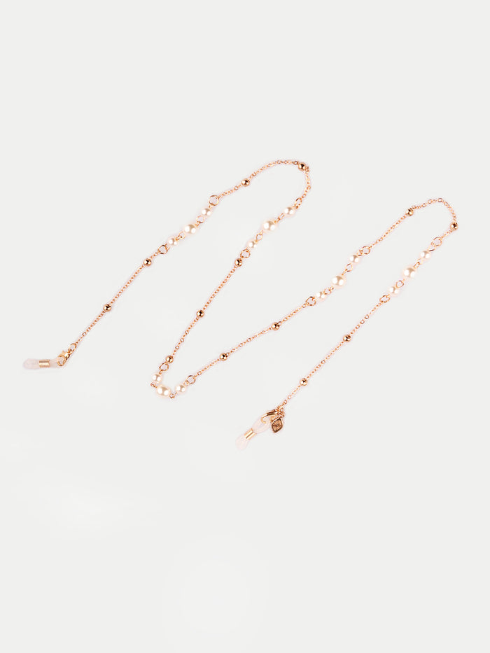 Gold Pearl Glasses Chain | Gold-Image 2