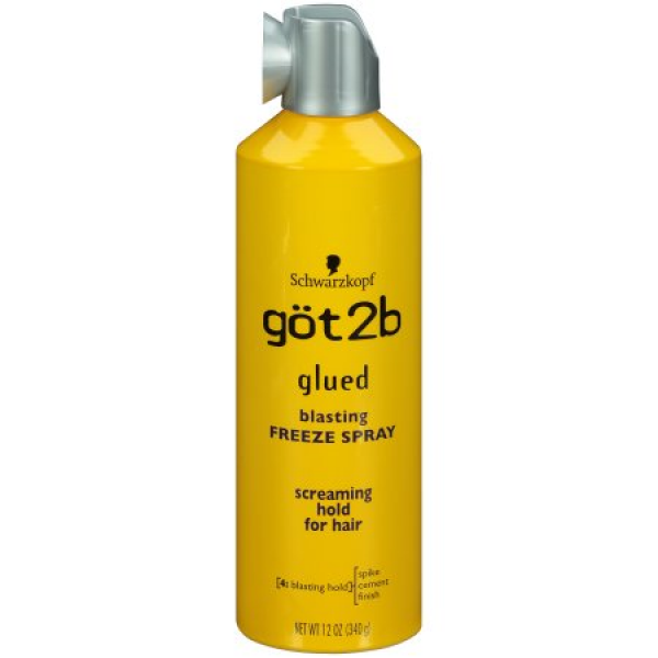 GOT2B GLUE BLASTING FREEZE SPRAY - SCREAMING HOLD 12 OZ - Palms Fashion Inc.