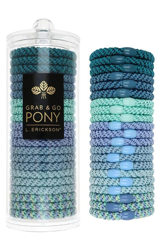 Corsica luxe pony tube hair accessory by L. Erickson