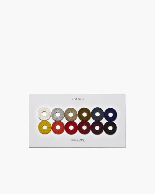 Graf Lantz Wine-O's Merino Wool Rainbow Felt Wine Markers - Taryn x Philip Boutique