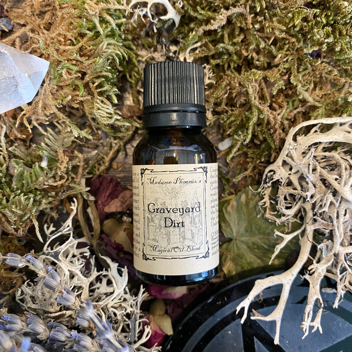 Graveyard Dirt Spell Oil