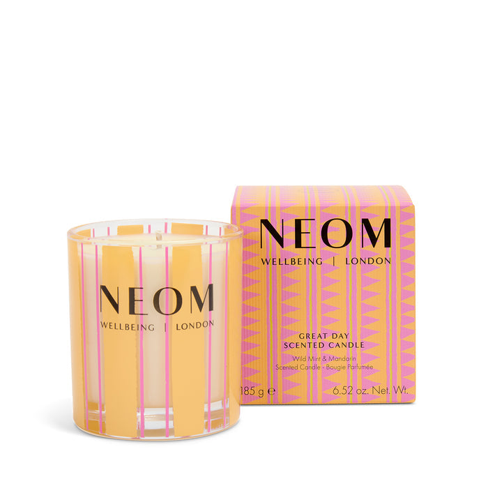 "NEOM great day 1 wick candle"