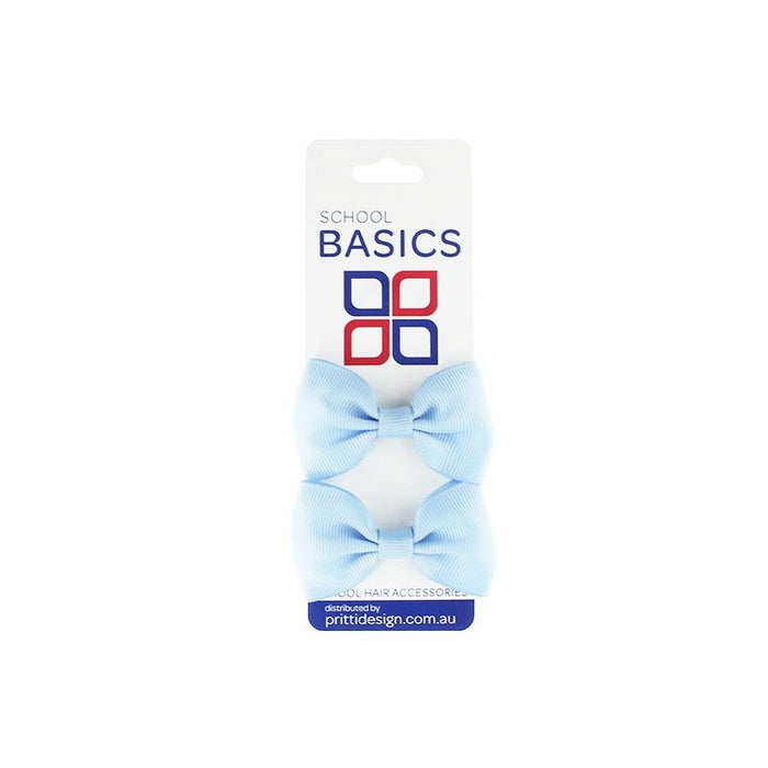 Hair Elastic with Bow (pair)