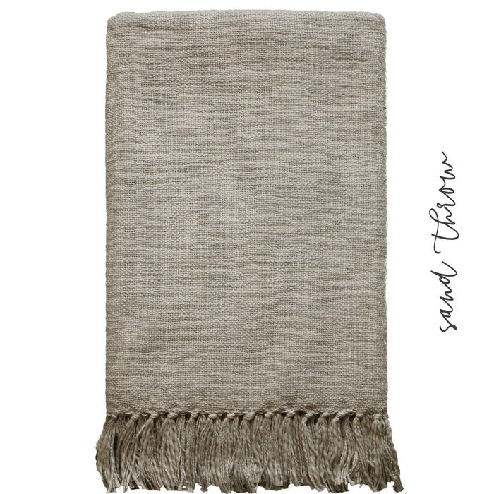 Hand Woven Throws