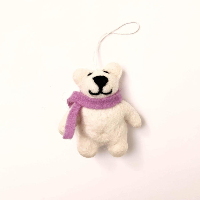 Friendsheep HAPPY BEARS Eco Ornaments - Set of 2