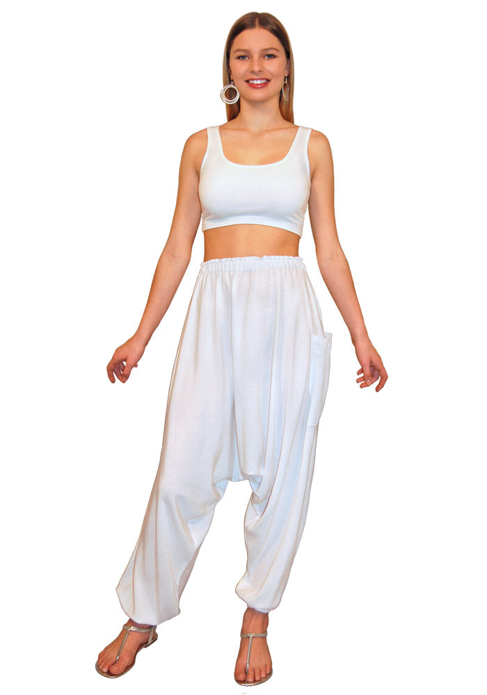 Harem Pants with Leg Pocket