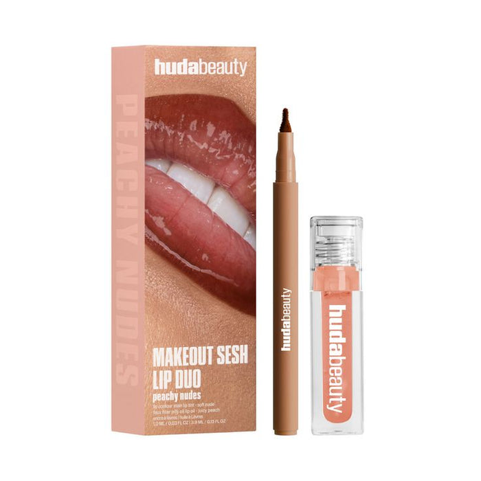 Huda beauty makeout sesh lip duo kit